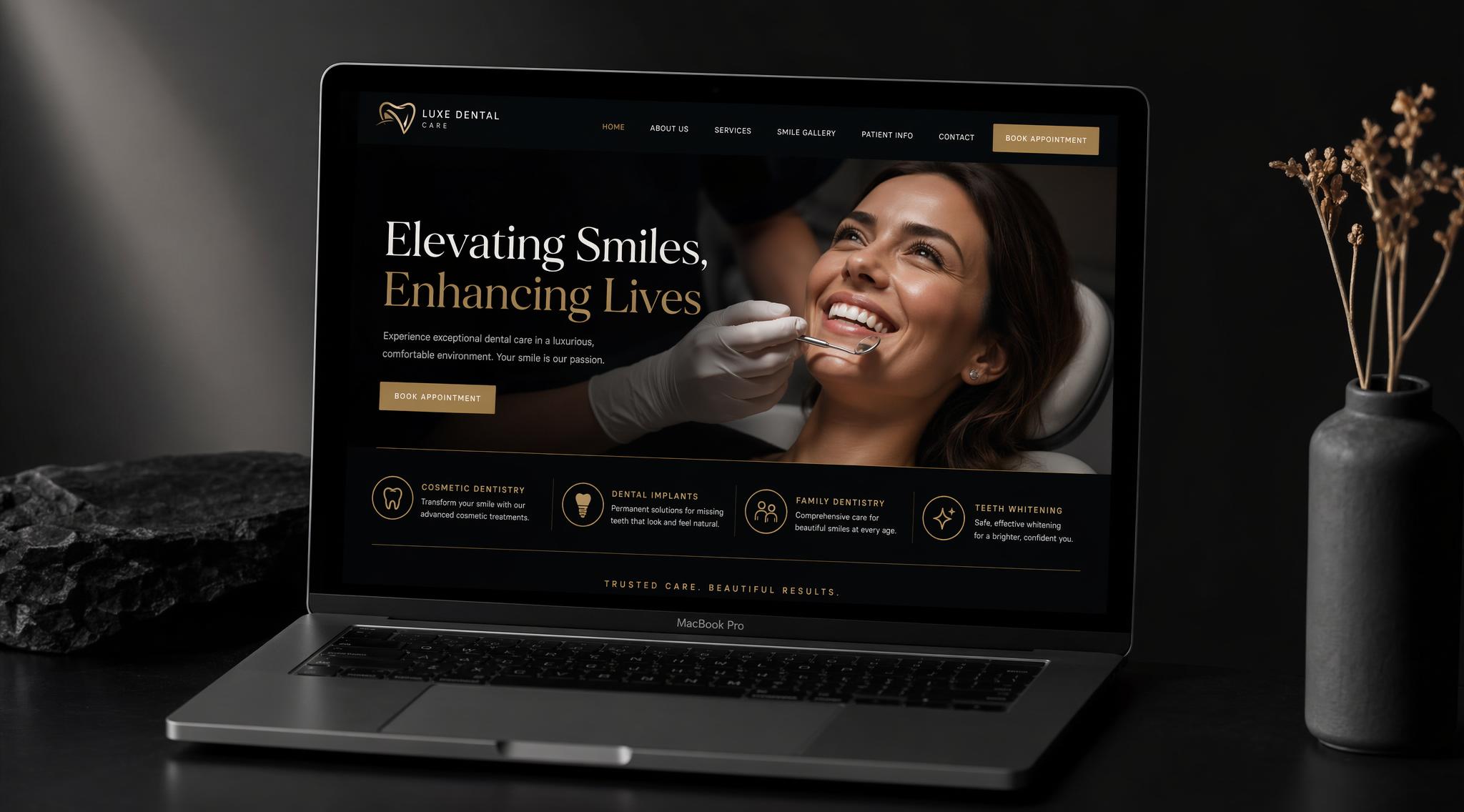 The Adare Clinic — dental web design Dublin